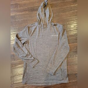 Spyder brand athletic pullover, hooded, Men's small